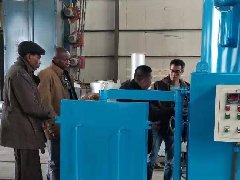 非洲朋友來公司訂購焚燒爐 非洲朋友來公司訂購焚燒爐